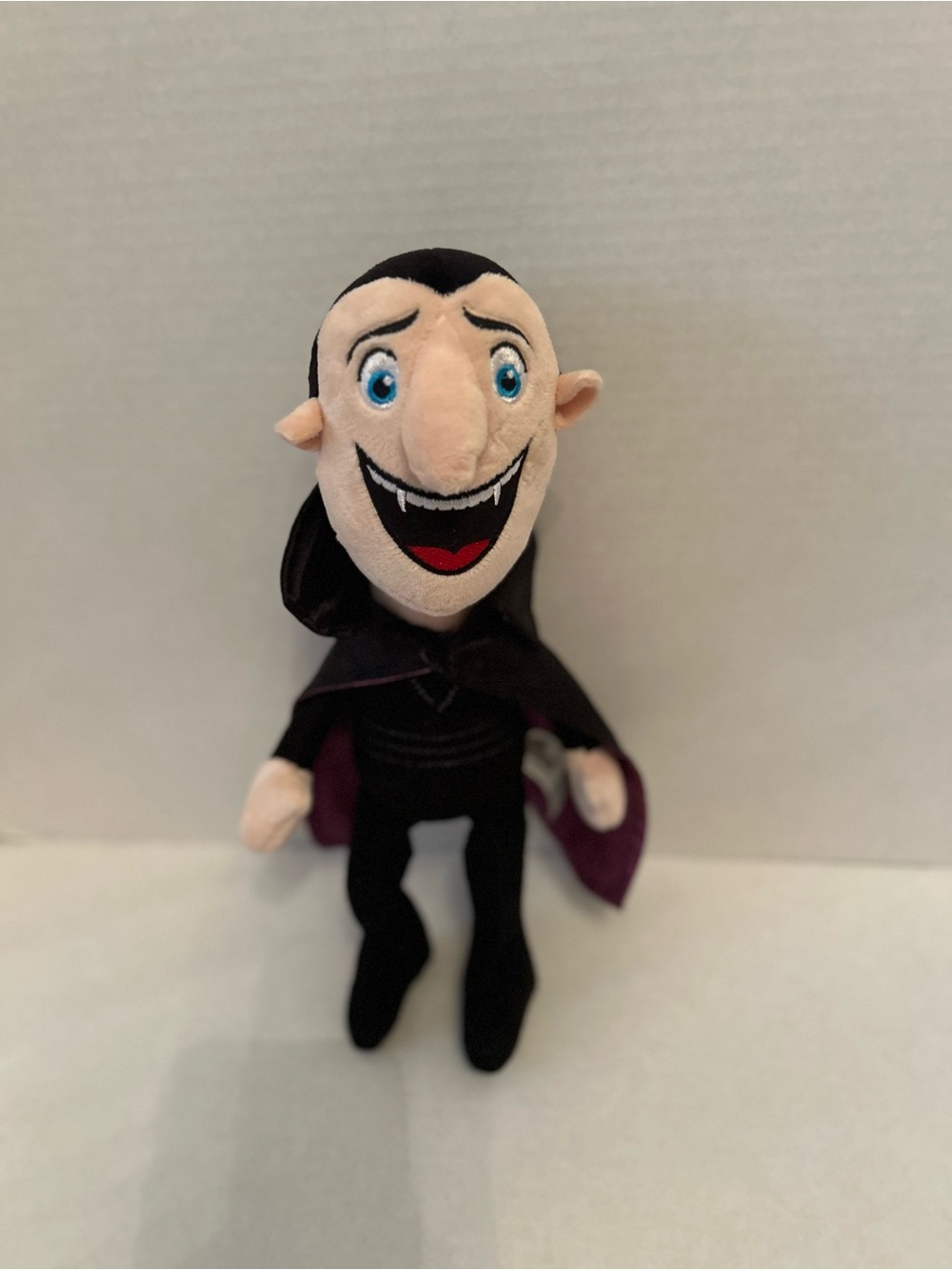 Hotel Transylvania Dracula, Plush Toy - Black and Purple Cozy Character Doll